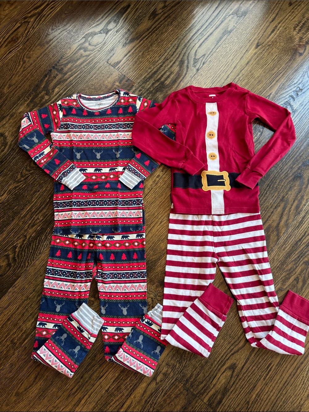 Holiday PJs size 6-7